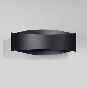 Toni Steel Black 1 Lights Modern Wall Light