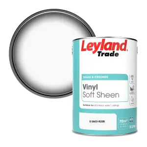 Leyland Trade Vinyl Soft Sheen Walls & Ceilings Emulsion Paint (S 0603-R20B) - 5L