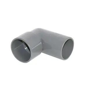 FloPlast ABS Solvent Weld 90' Conversion Bend 40mm Grey