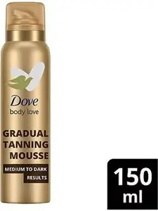 Dove Dermaspa Summer Revived Medium To Dark Gradual Self-Tan Body Mousse 150Ml