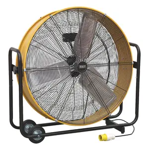 Sealey Industrial High Velocity Drum Fan 30" 110V HVD30110V