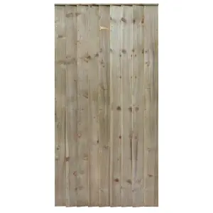 Rowlinson Featheredge Square Top Wooden Gate