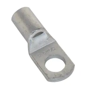 Sealey Tin-Plated Copper Lug Terminal With Inspection Hole 25mm x 8mm 10PK LT258