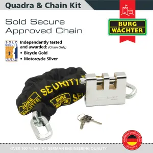 1.5M HEAVY DUTY CHAIN AND HEAVY DUTY PADLOCK