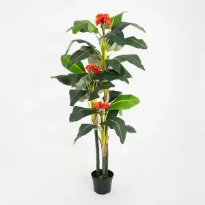 Artificial Banana Tree - 6ft Large Fake Indoor Tree