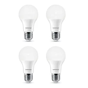 100w Equivalent LED Bulb 10w E27 Day White 6000K - Pack of 4