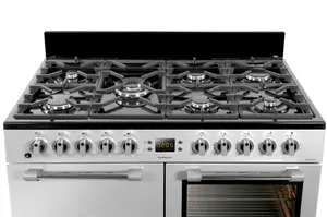 Leisure CK100F232S Freestanding Electric Range cooker with Gas Hob