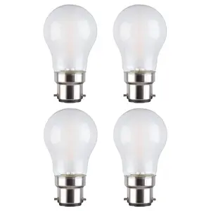 TCP 4PC Warm White Dimmable Mini Globe LED Lightbulb 4.2W 470Lm B22