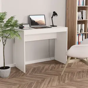 Berkfield Desk White 90x40x72 cm Engineered Wood