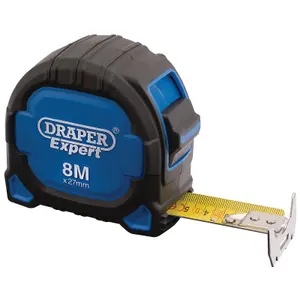 Draper Measuring Tape, 8m/26ft x 27mm 83633