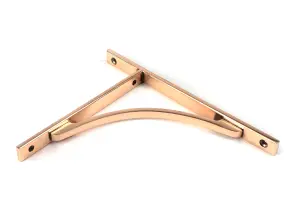 Polished Bronze Apperley Shelf Bracket (260mm x 200mm)