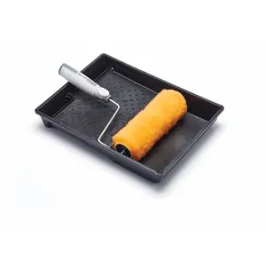 Harris Seriously Good Masonry Paint Roller Set Black/Orange/Grey (One Size)