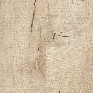 GoodHome Brisbane Grey Wood planks Bleached wood effect Laminate Flooring, 1.996m²