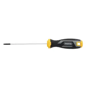 Draper TX-STAR Tamperproof Soft Grip Screwdriver, T10H x 100mm 13407