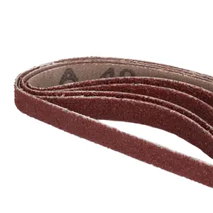 Belt Power Finger File Sander Abrasive Sanding Belts 330mm x 10mm 40 Grit 20 PK