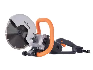 Evolution R230DCT 230mm 9" Electric Disc Cutter Concrete Saw With Diamond Blade 110V