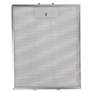 SPARES2GO Cooker Hood Grease Filter Extractor Vent Fan Metal Mesh (318 x 258mm, Pack of 1)