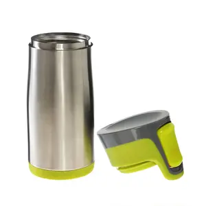 Maison by Premier Contigo Aria Grey And Green 300ml Auto Seal Mug