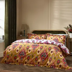 Paoletti Dawson Ikat Reversible Duvet Set