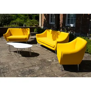 Emelda Grace Rita Small Sofa - Yellow