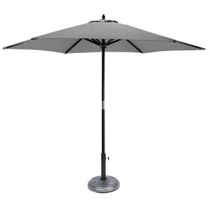 12.8kg Concrete Free Standing Umbrella Base Grey