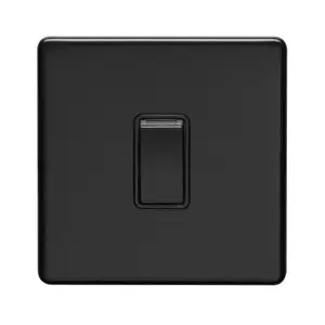 3Mm Slim Profile - Light Switch Matt Black