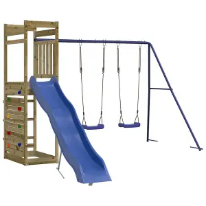 Berkfield Outdoor Playset Impregnated Wood Pine