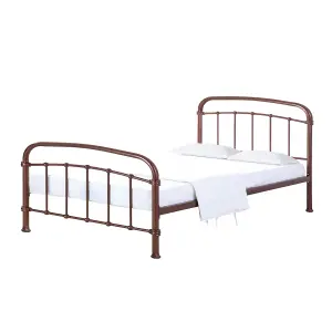 Halston 4.6 Double Metal Copper Bed