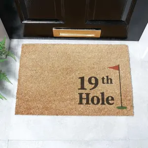 19th Hole Flag Doormat (60 x 40cm)