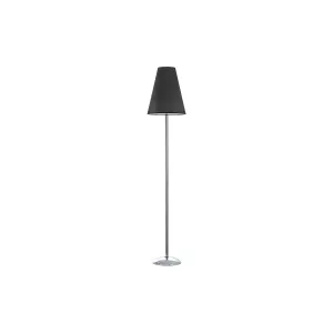 Luminosa Richard Floor Lamp With Tapered Shade, Black