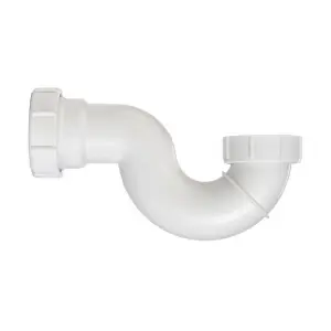 Make Bath Plastic P Trap White (One Size)