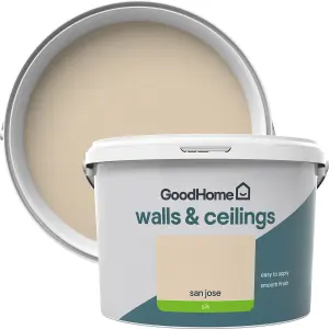 GoodHome Walls & ceilings San jose Silk Emulsion paint, 2.5L