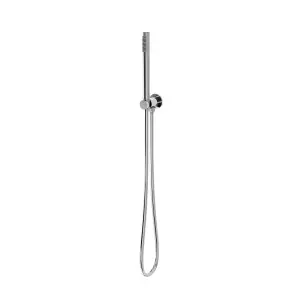 Emilia Chrome Round Single Function Shower Handset with Holder