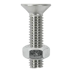 Timco - Socket Screws & Hex Nuts - Countersunk - Stainless Steel (Size M8 x 30 - 4 Pieces)