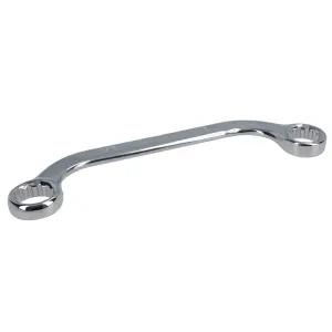 18mm + 19mm Half Moon Ring C Obstruction Spanner Wrench 12 Sided Bi-hex