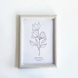 PF&A Cream Linen A4 Picture Frame