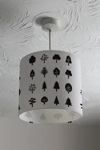 Tree Silhouette Illustrations (Ceiling & Lamp Shade) / 45cm x 26cm / Lamp Shade