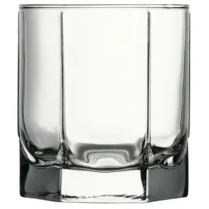 URBNLIVING 15cm Height Clear Beverages Glass Set of 12 Pcs