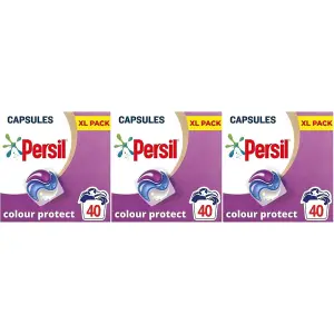 Persil 3in1 Colour Protect Washing Capsules Cold Washes 40W Pack of 6