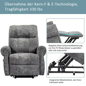 Silent Motor Power Lift Recliner Chair for Living Room/Bedroom