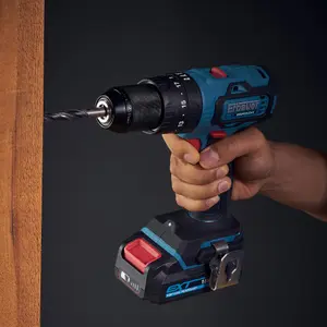 Erbauer EXT 18V Li-ion EXT Cordless Combi drill & impact driver (2 x 2Ah) - EID18-Li - Refurbished