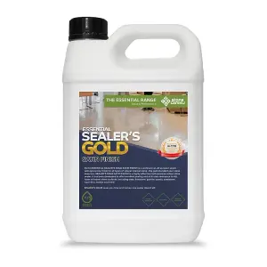 Stonecare4U - Sealers Gold Satin Finish Sealer (2.5L) - Internal Floor and Tile Sealer - Long Lasting, Wet Look/Gloss Finish