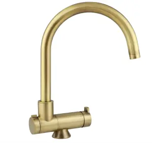 Hommix Torino Chrome Folding 3-Way Tap (Triflow Filter Tap)