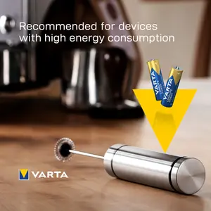 Varta 1.5V 2970mAh AA Batteries, Pack of 12