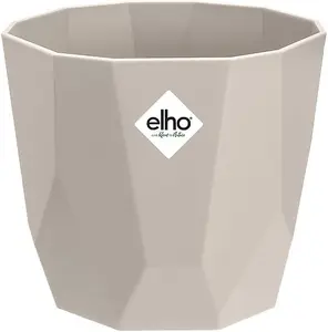 Elho B.for Rock 14cm Warm Grey Recycled Plastic Plant Pot