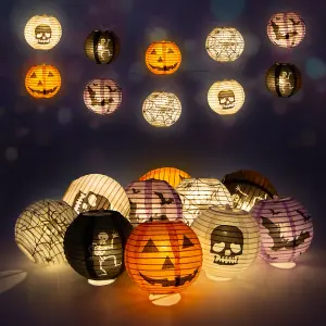 Global Gizmos Halloween Lantern String Lights