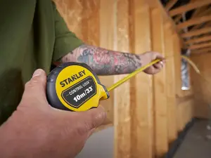 Stanley STA537237 10m 33ft Control Grip Trade Tape Measure Magnetic STHT37237-5