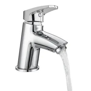 Bristan Divine Small Chrome effect Basin Mono mixer Tap