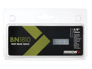 Bn1810 Brad Nails 15Mm Pack 1000