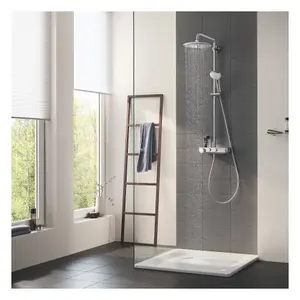 Grohe Euphoria SmartControl 260 Chrome effect Thermostatic Multi head shower